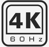 SP4H2-4K | Distributeur HDMI 1x4 extra plat 4K Supporte 4K 4:4:4 60Hz