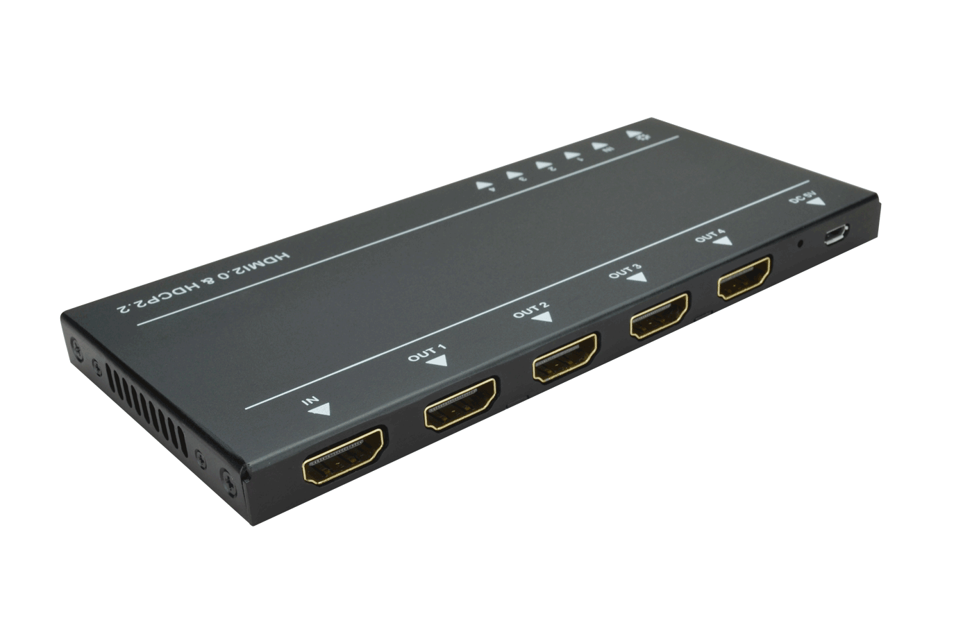 SP4H2-4K - Distributeur HDMI, 1x2 extra plat, 4K@4:4:4