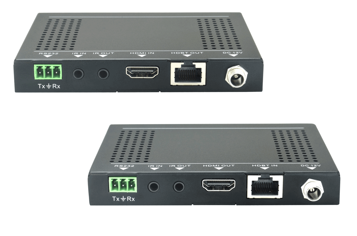 TP412P-4K - Kit extendeur HDMI HdBaseT 70m avec RS232 POC bidirectionnel ultra fin